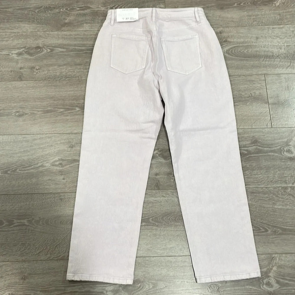 NWT LOFT Curvy High Waist Straight Crop Denim Jeans made and loved 4 / 27 - Picture 15 of 16